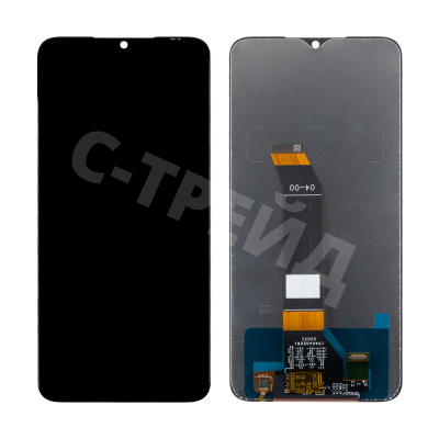 Дисплей для Xiaomi Poco M5 (22071219CG) в сборе с тачскрином Черный - Оптима