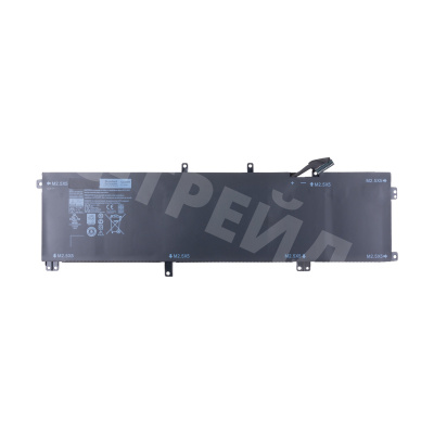 Аккумуляторная батарея для ноутбука Dell 9530, M3800 (245RR) 8000 mAh