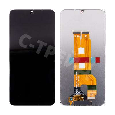 Дисплей для Realme Note 60/60x (RMX3933/RMX3938) в сборе с тачскрином Черный - OR