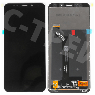 Дисплей для Xiaomi Redmi 5 Plus (MEG7) в сборе с тачскрином Черный - Оптима