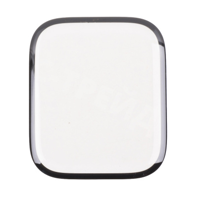 Стекло для переклейки Apple Watch 7/8/9 (41 мм) сапфировое Черный