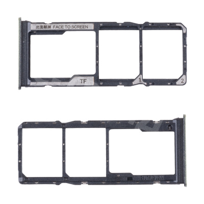 Держатель SIM для Xiaomi Redmi 14C/Poco C75 (2411DRN47C/2410FPCC5G) Зеленый