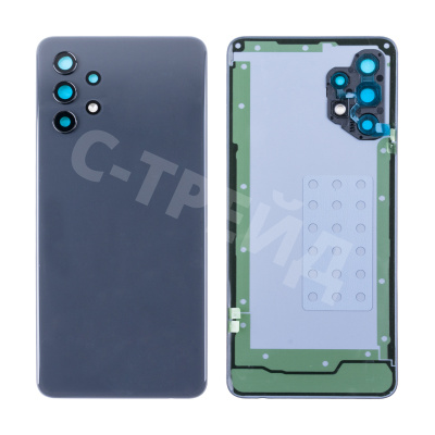 Задняя крышка для Samsung Galaxy A32 (A325F) Черный - Премиум