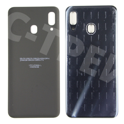 Задняя крышка для Samsung Galaxy A20 (A205F) Черный