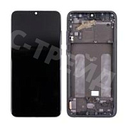 Дисплей для Xiaomi Mi 9 Lite (M1904F3BG) модуль с рамкой Черный - OR