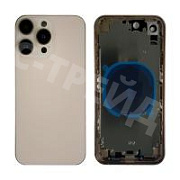 Корпус для iPhone Xr (A2105) в стиле iPhone 16 Pro Бежевый