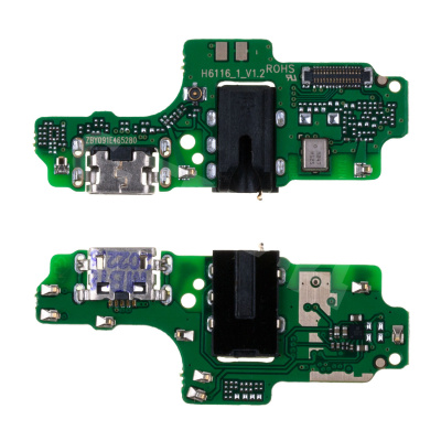 Шлейф для Tecno Spark 5 Air/6 Go/Pouvoir 4 (KD6/KE5/LC7) плата на системный разъем/разъем гарнитуры/микрофон