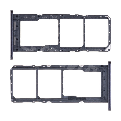 Держатель SIM для Samsung Galaxy A24 4G (A245F) Черный