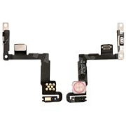 Шлейф для iPhone 11 (A2221) на кнопку включения/микрофон/вспышку