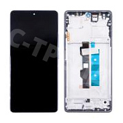 Дисплей для Xiaomi Poco M6 Pro 4G (2312FPCA6G) модуль с рамкой Фиолетовый - OR (SP)