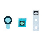 Наклейка (пыльник) передней камеры и датчиков на дисплей для iPhone 8/8 Plus (комплект 3 шт.)