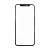 Стекло для переклейки iPhone 12/12 Pro в сборе с OCA пленкой Черный - OR (Feaglet)