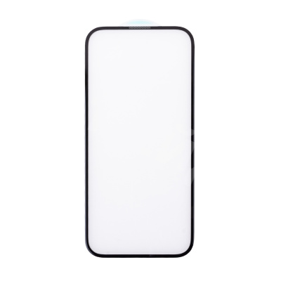 Защитное стекло "Оптима" для iPhone 15 Черный (Закалённое, полное покрытие)
