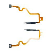 Шлейф для Tecno Spark 20 (KJ5/KJ5n) сканер отпечатка пальцев Черный