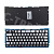 Подсветка клавиатуры для ноутбука MacBook Pro 15" A1398 (2012-2015, Г-образный Enter RU) Черный