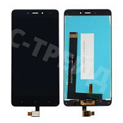 Дисплей для Xiaomi Redmi Note 4/4 PRO (2016100) в сборе с тачскрином Черный - Оптима