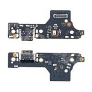 Шлейф для Xiaomi Redmi 12 4G (23053RN02Y) плата системный разъем/микрофон