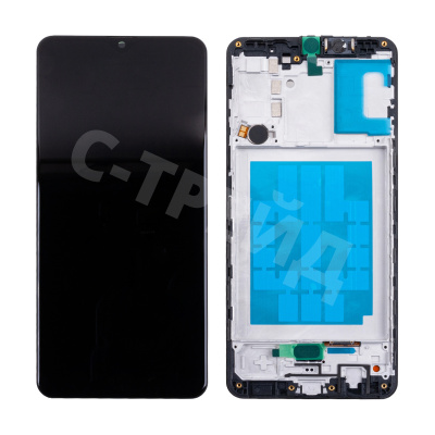 Дисплей для Samsung Galaxy A31 (A315F) модуль с рамкой Черный - (In-Cell) - Премиум