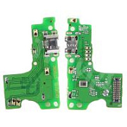 Шлейф для Huawei Y6 2019/Y6 Prime 2019/Y6s/Honor 8A/8A Pro (JAT-L41/JAT-LX1/MRD-LX1F) плата на системный разъем/микрофон