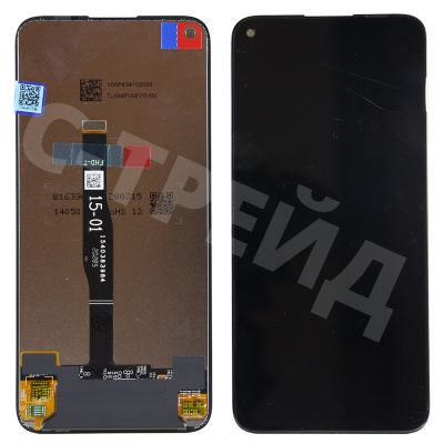 Дисплей для Huawei P40 Lite (JNY-LX1) в сборе с тачскрином Черный - OR