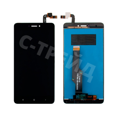 Дисплей для Xiaomi Redmi Note 4X/4 Global Version (MBE6A5) в сборе с тачскрином Черный - Оптима