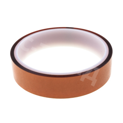 Скотч термостойкий (нагрев до 280°C, 20 мм*20 м)