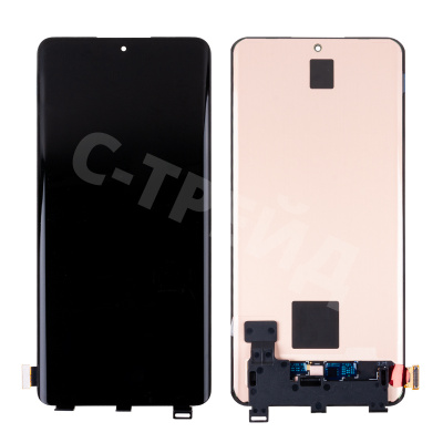 Дисплей для Xiaomi 12 Pro (2201122G) в сборе с тачскрином Черный - OR