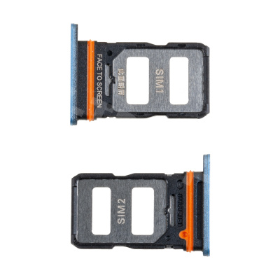 Держатель SIM для Xiaomi Redmi Note 12 Pro+ (221013164UG) Голубой