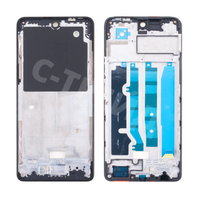 Рамка дисплея для Infinix Hot 40 Pro (X6837) Черный (возможен дефект ЛКП)