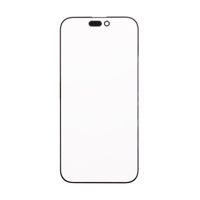 Стекло для переклейки iPhone 16 (A3287) с OCA пленкой Черный - OR (Feaglet)