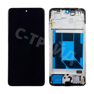 Дисплей для Xiaomi Redmi Note 14 4G (24117RN76O/24117RN76G) модуль в рамке Черный - (In-Cell)