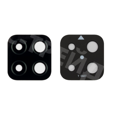 Стекло камеры для Samsung Galaxy A22 (A225F) Черный