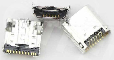 Разъем MicroUSB для Samsung Galaxy P5200/T210/T211/T230/T231