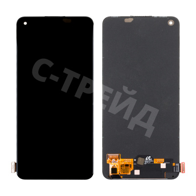 Дисплей для Realme 9/10 4G (RMX3521/RMX3630) в сборе с тачскрином Черный - (OLED)
