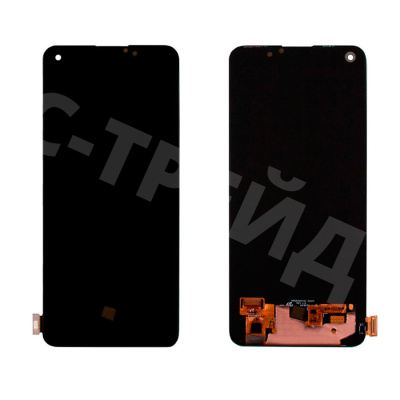 Дисплей для OPPO Reno 5 Lite (CPH2205) в сборе с тачскрином Черный - (OLED)
