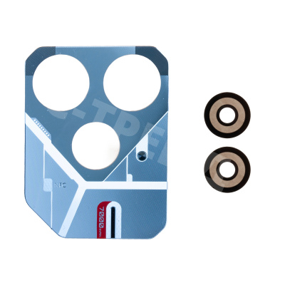 Стекло камеры для Tecno Pova 6 Neo (LI6) Серебро