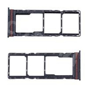 Держатель SIM для Tecno Spark Go 2 (KM4) Черный