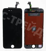 Дисплей для iPhone 6 в сборе с тачскрином Черный - Оптима