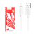 Кабель USB - Lightning Hoco X88 (2.4А) Белый Кабель USB - Lightning Hoco X88 (2.4А) Белый