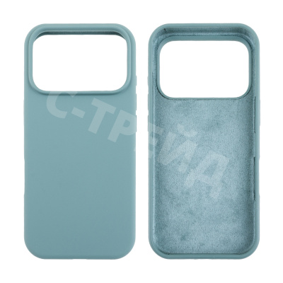 Чехол-накладка Soft Touch для iPhone 17 Pro Морская волна