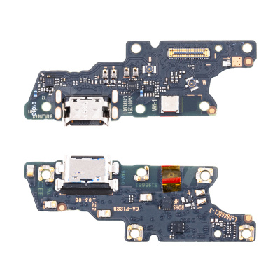 Шлейф для Huawei Nova 11i (MAO-LX9N) плата на системный разъем/микрофон - Премиум