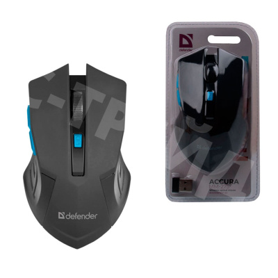 Мышь беспроводная Defender Accura MM-275 Черный