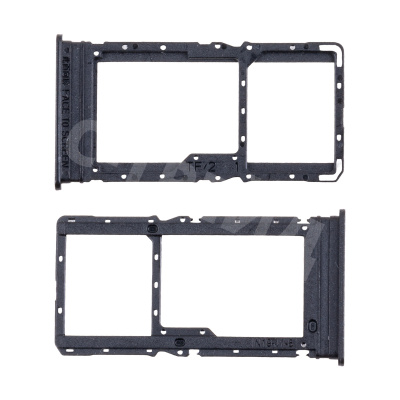 Держатель SIM для Xiaomi Poco M6 4G (2404APC5FG) Черный