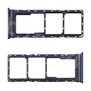 Держатель SIM для Infinix Smart 6 (X6511) Черный