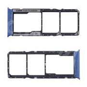 Держатель SIM для Xiaomi Redmi 15C 4G/Poco C85 4G (25078RA3EY/25078PC3EG) Синий