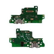 Шлейф для Huawei Y5 2019/Honor 8S/8S Prime (AMN-LX9/KSE-LX9/KSA-LX9) плата на системный разъем/микрофон - Премиум