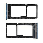 Держатель SIM для Xiaomi Poco X3 NFC/X3 Pro (M2007J20CG/M2102J20SG) Синий
