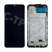 Дисплей для Samsung Galaxy A24 4G (A245F) модуль с рамкой Черный - (In-Cell)