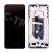 Дисплей для Xiaomi Poco X6 Pro 5G (2311DRK48G) модуль с рамкой Серый - OR (SP)