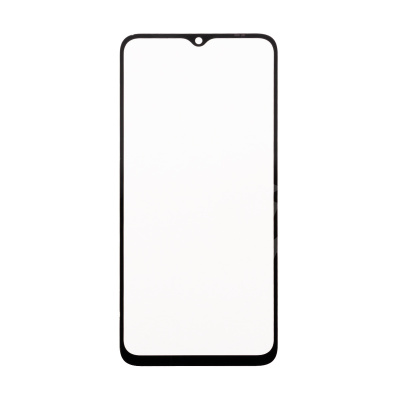 Стекло для переклейки Huawei Honor X6b (JDY-LX1/JDY-LX2) в сборе с OCA пленкой Черный - OR (Mitsubishi)